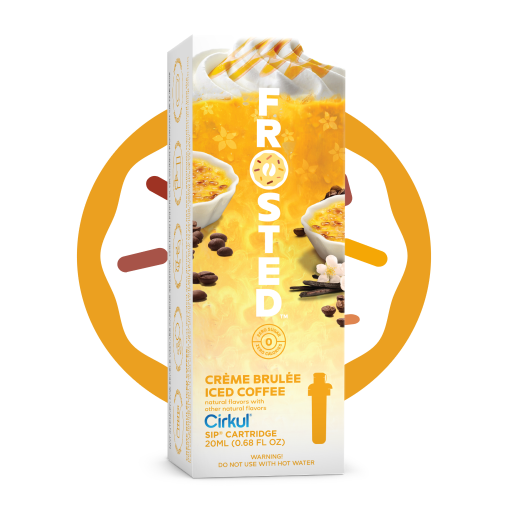 Frosted Crème Brulée Iced Coffee